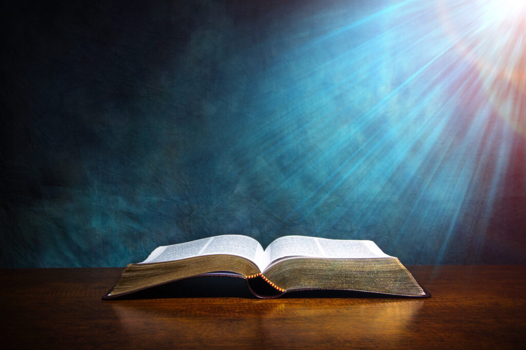 Die Bibel das Buch der Bücher.